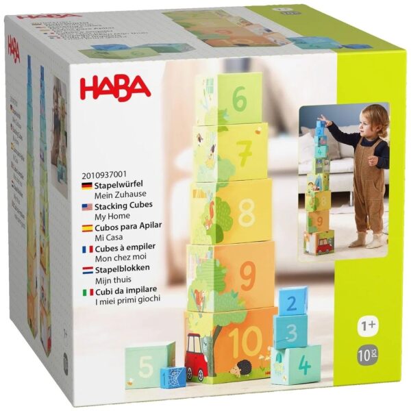 ekpaideytiko set haba kuvoi 10 se 1 me arithmous kai eikones my home 10 temaxia 30
