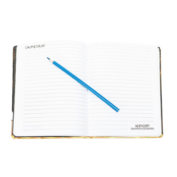 kd722069 golden a5 notebook open